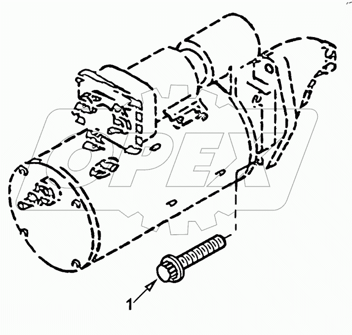  Starting Motor Mounting