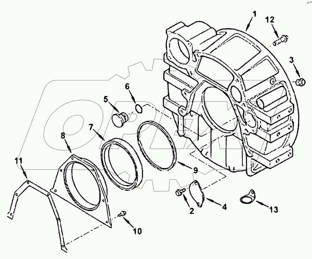 Flywheel Housing