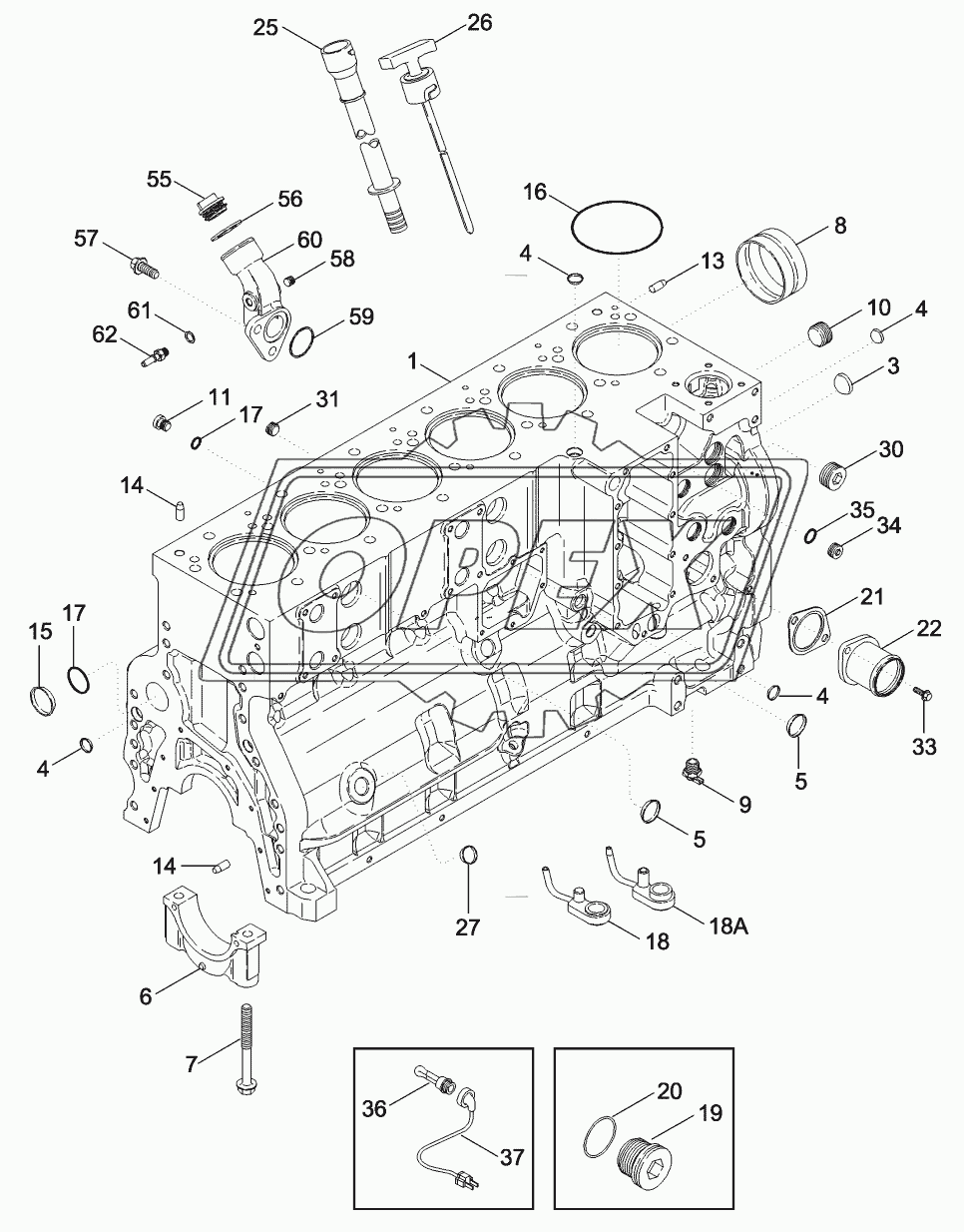 CYLINDER BLOCK - ENGINE BLOCK HEATERS