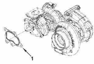 Прокладка патрубка выпускной системы