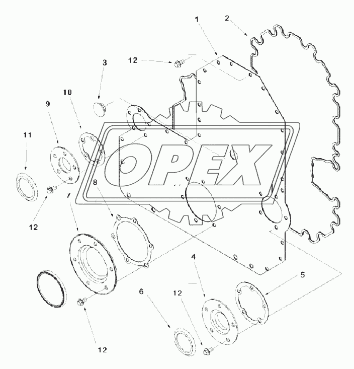 GG2701-08 Front Gear Cover