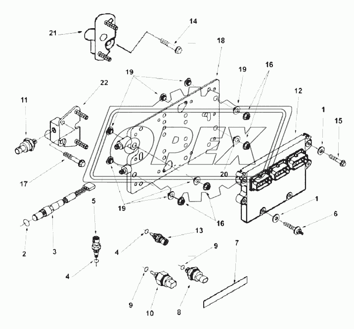 РН2809-11 Electronic Control Cooler