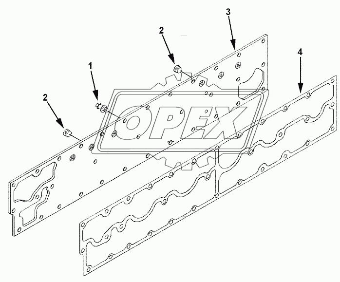 WH2702-04 Oil Cooler Water Plumbing