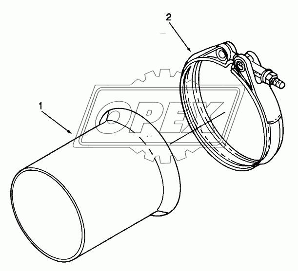 XS2018-02 Exhaust Outlet Connection