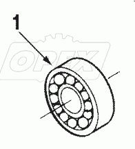  CL 9079 Clutch, rear