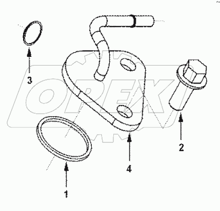  OB 9363 Cover, cylinder block