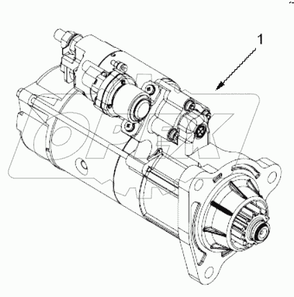  ST9543 Motor, starting