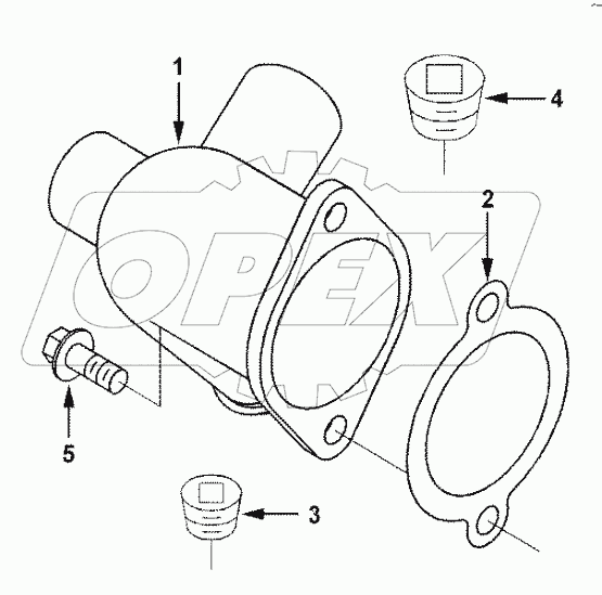  WI9198 Connection, water inlet