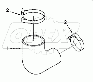  CA 9083 Plumbing, air cleaner