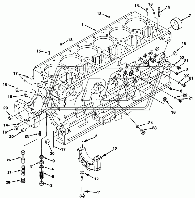 Cylinder Block BB2712