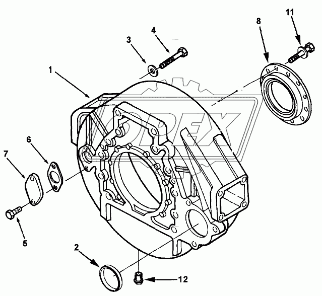 Flywheel Housing FH2221