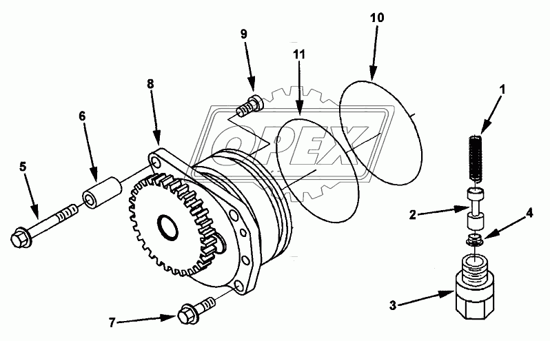 Lube Oil Pump LP2711