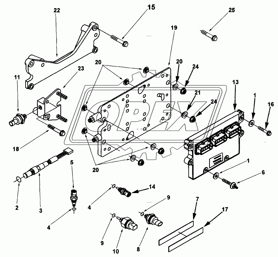 Electronic Control Cooler PH2810