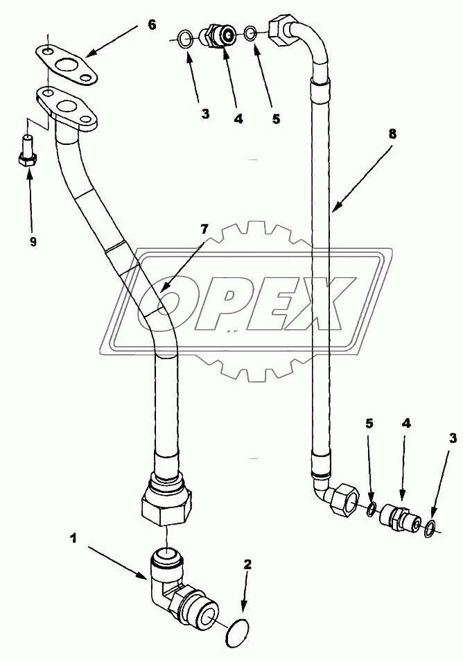 Turbocharger Plumbing TP2832