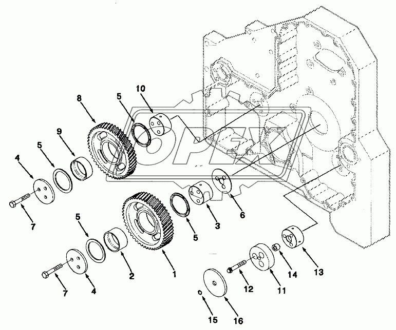 Idler Gears BB2712