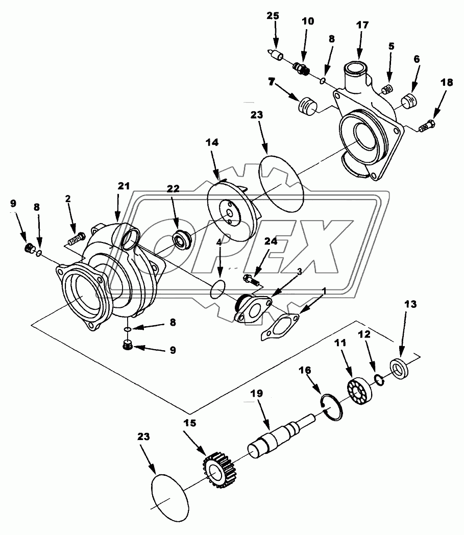 Water Pump WP2705