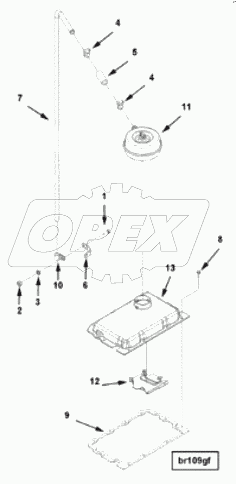  CRANKCASE, BREATHER BR 1302