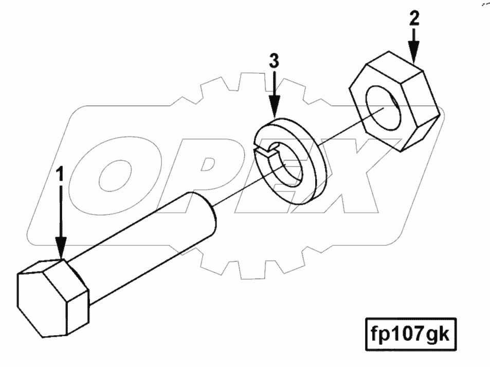  MOUNTING, FUEL PUMP FP10250