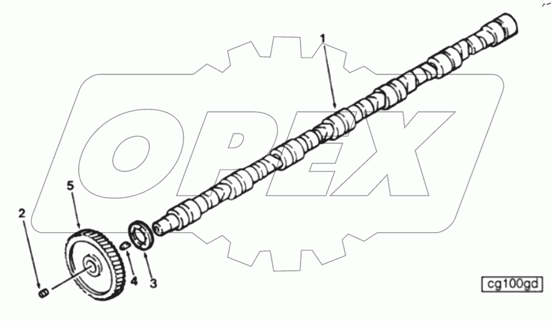  CAMSHAFT PP 44691