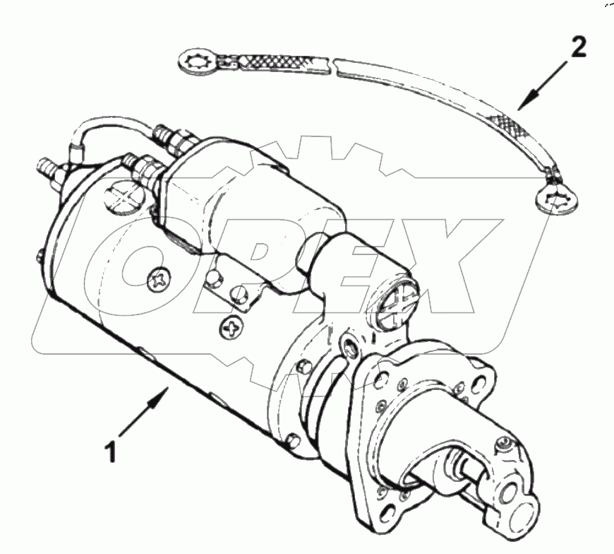  MOTOR, STARTING ST 1434