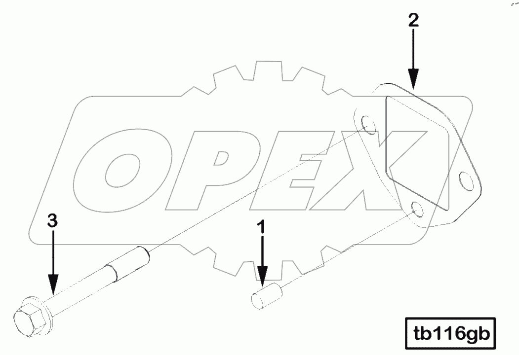  MOUNTING, EXHAUST MANIFOLD TB10100