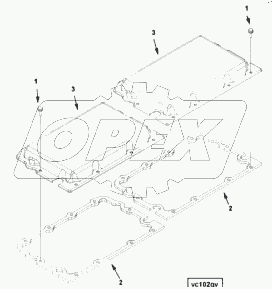  COVER, VALVE VC 1090