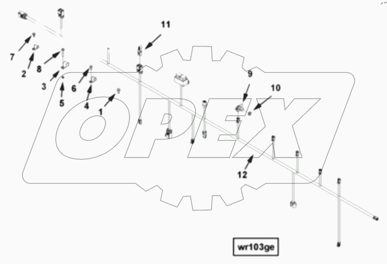  HARNESS, ECM WIRING WR 1729
