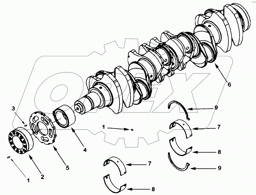  BB1836 Crankshaft