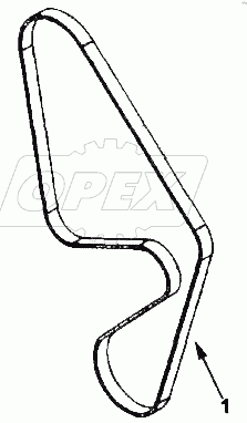  EH1723 Alternator Drive