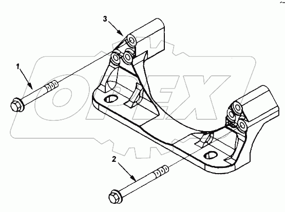 EM1343 Front Engine Support