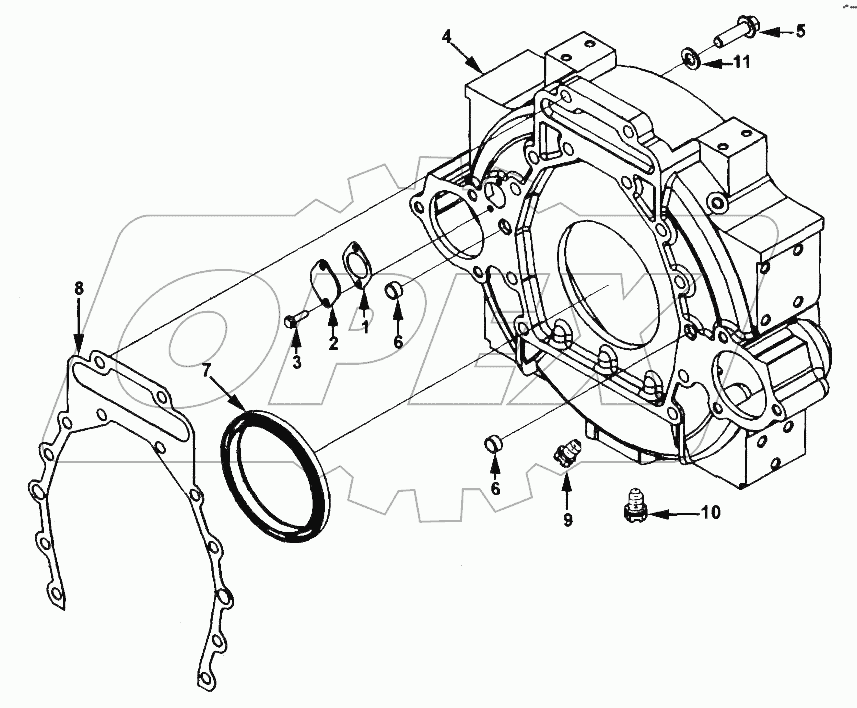  FH11089 Flywheel Housing