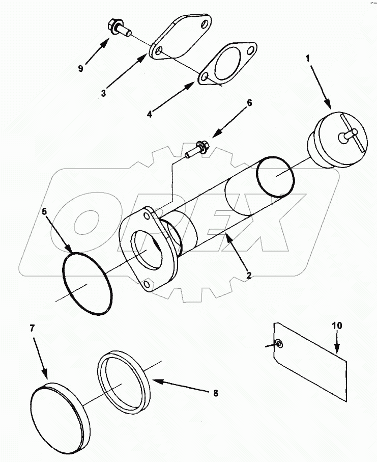  OB1397 Oil Fill Arrangement