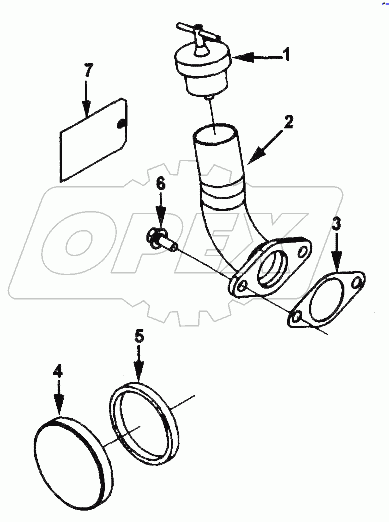  OB1401 Oil Fill Arrangement
