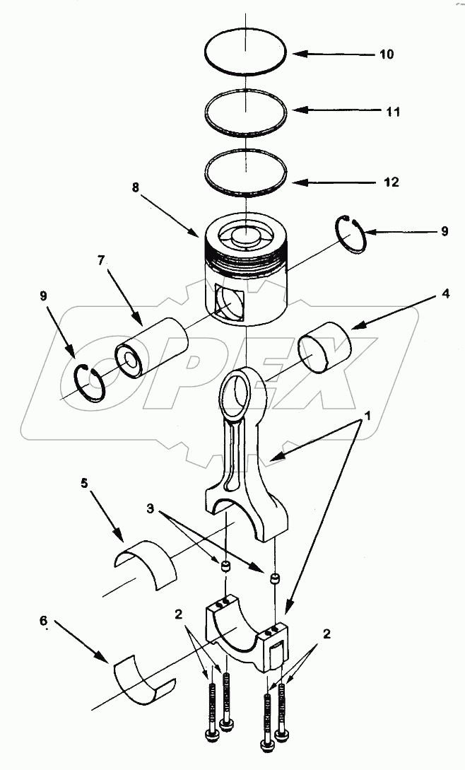  PP2627 Engine Piston