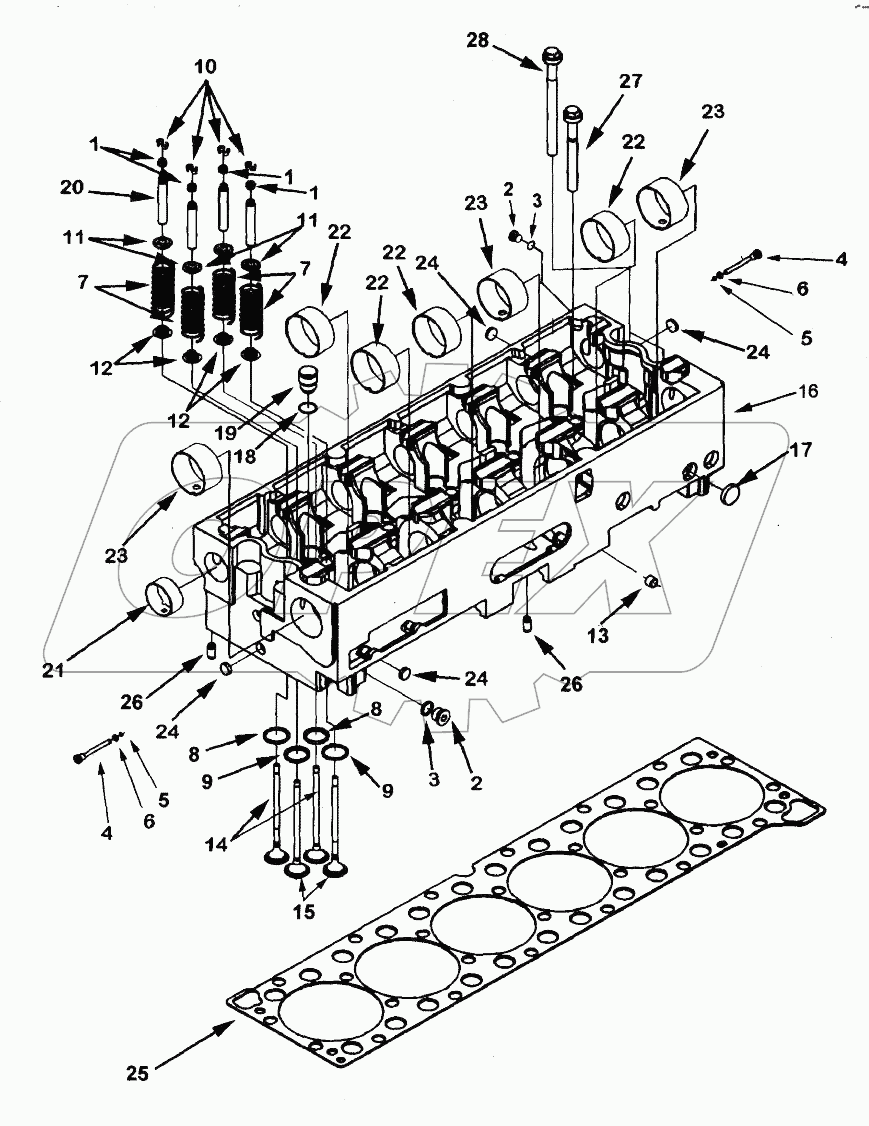  PP10200 Cylinder Head
