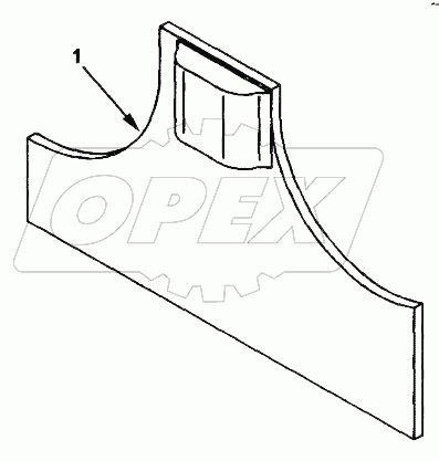  PP10200 Gear Cover Noise Panel