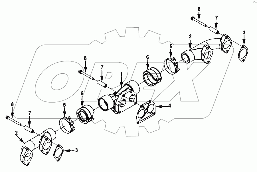  TB1411 Turbocharger Arrangement