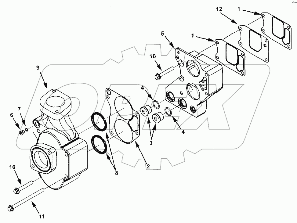  TH1160 Thermostat Housing