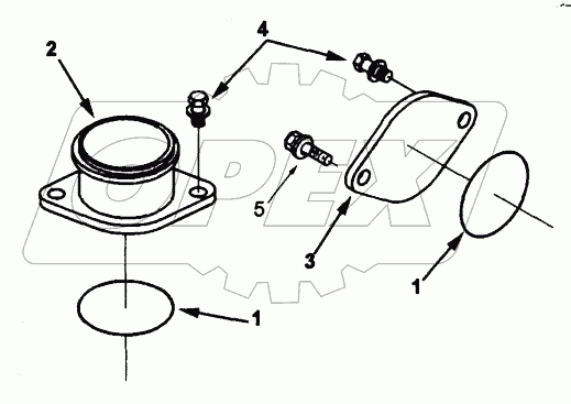  W01123 Water Outlet Connection