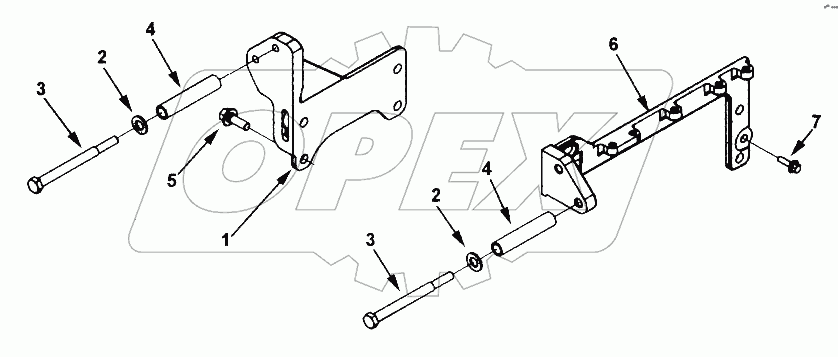  BB1725 Gear Housing Brace