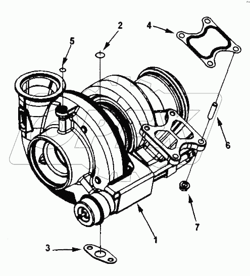  PP10252 Turbocharger