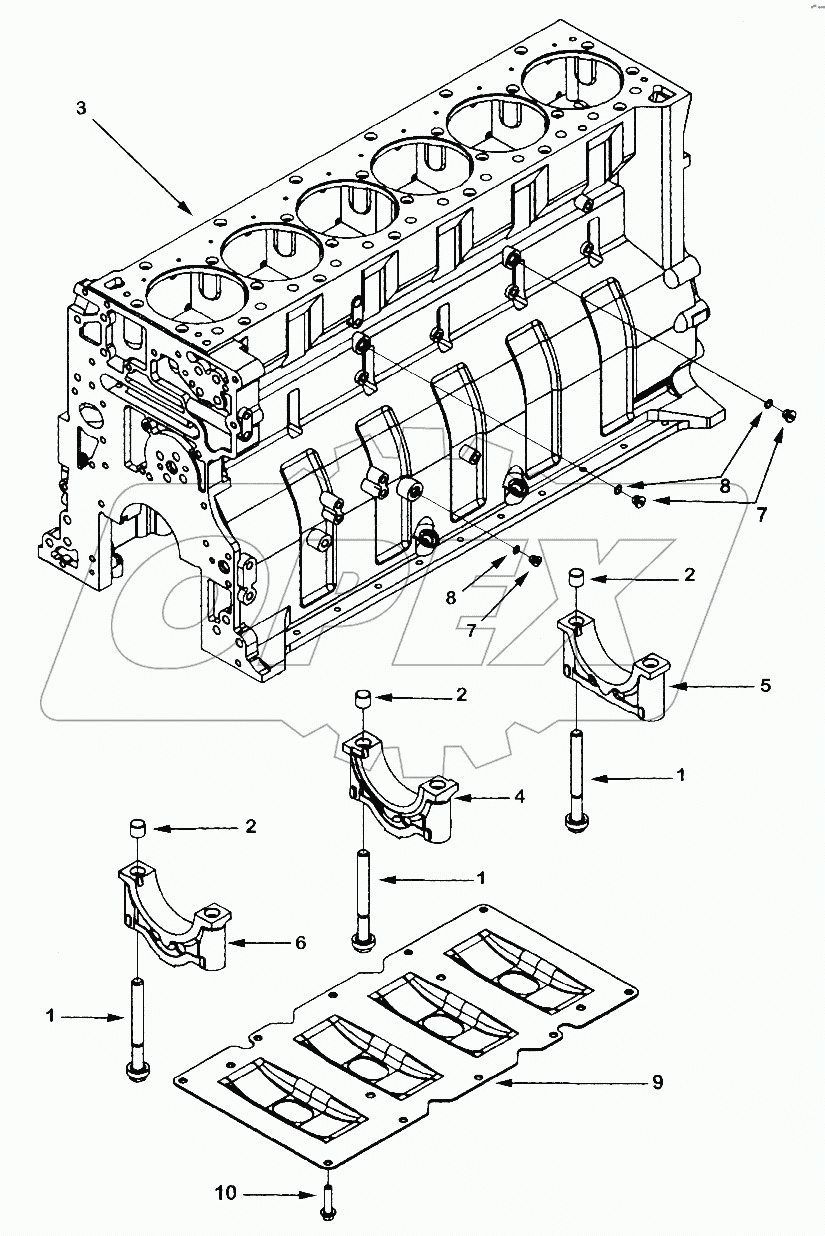  BB1836 Cylinder Block