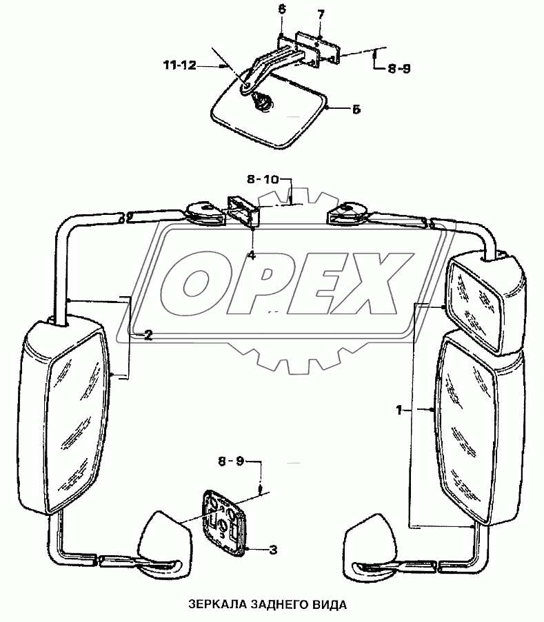 Зеркала заднего вида