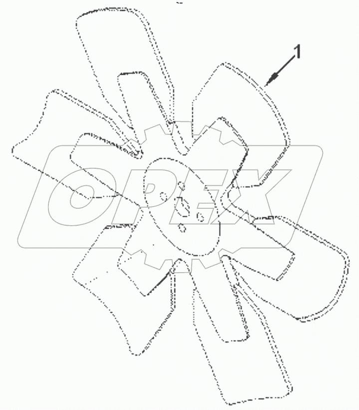  FN 9213ZZ Engine fan set