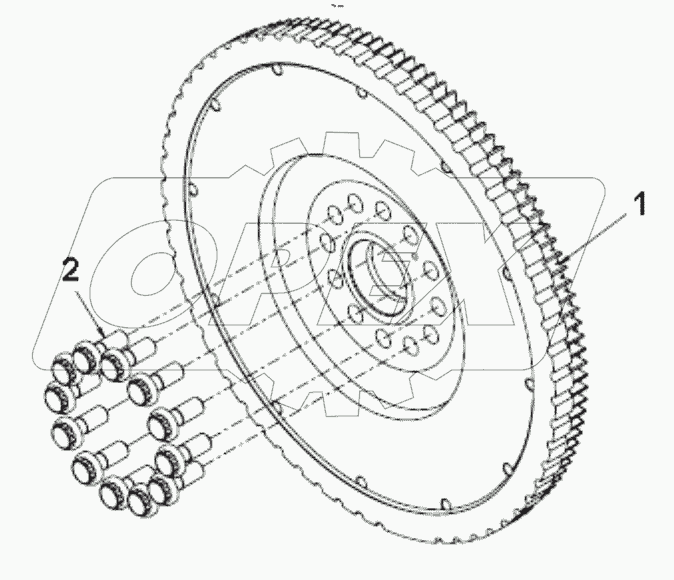  FW 2344 Flywheel