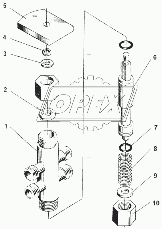 Клапан СПТ 16610