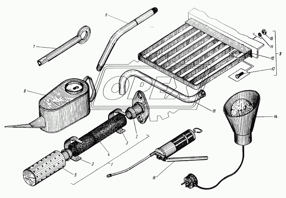 Комплект инструмента и принадлежностей 1