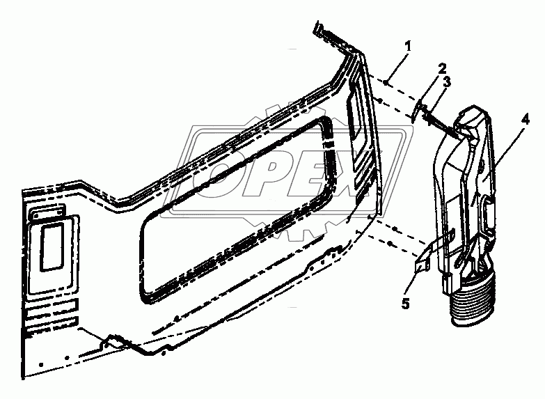 1109K-C0100 Труба воздухозаборная