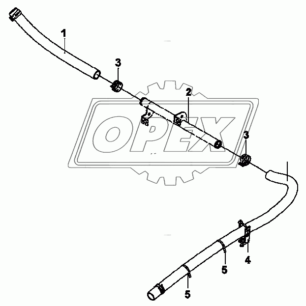 1109L-K0903 Воздухопроводы компрессора