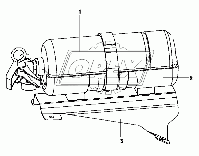 3910A-C0100 Огнетушитель
